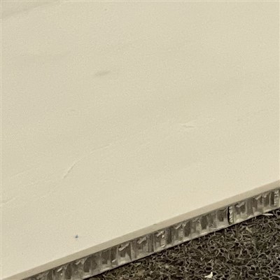 Bianco Utopia Laminerende Alu Honeycomb