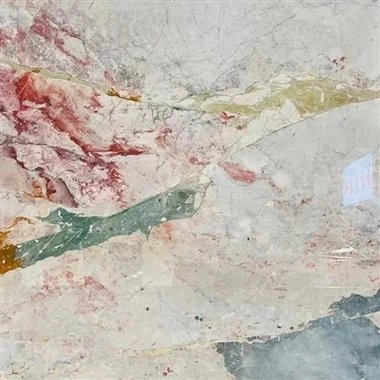 Four Seasons Pink Marble Stor tallerken